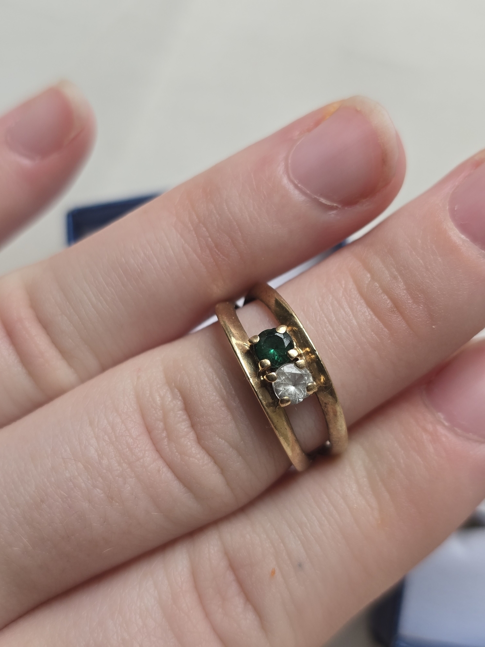 Gold Plated Birthstone Ring